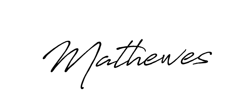 How to make Mathewes name signature. Use Antro_Vectra_Bolder style for creating short signs online. This is the latest handwritten sign. Mathewes signature style 7 images and pictures png
