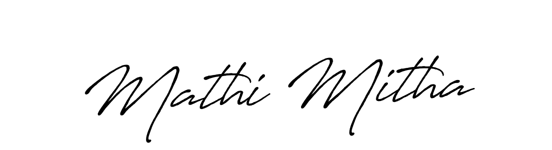 You can use this online signature creator to create a handwritten signature for the name Mathi Mitha. This is the best online autograph maker. Mathi Mitha signature style 7 images and pictures png