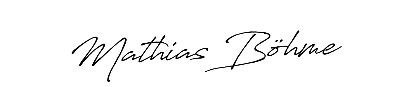 Antro_Vectra_Bolder is a professional signature style that is perfect for those who want to add a touch of class to their signature. It is also a great choice for those who want to make their signature more unique. Get Mathias Böhme name to fancy signature for free. Mathias Böhme signature style 7 images and pictures png