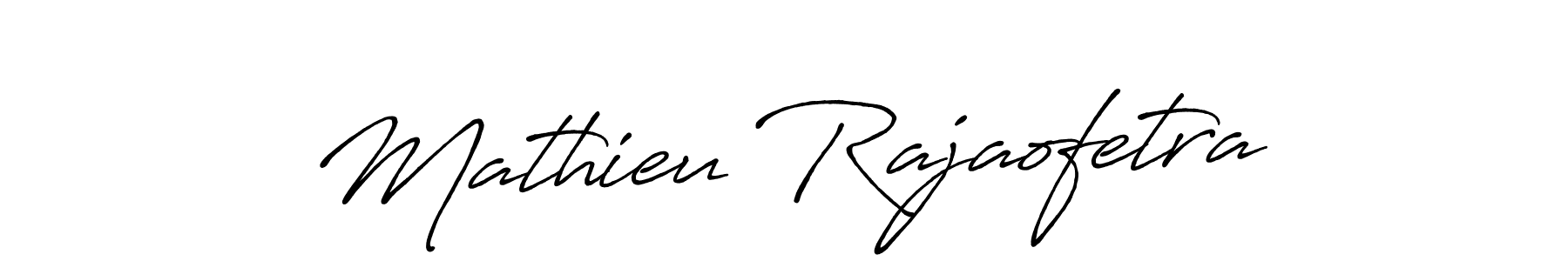 The best way (Antro_Vectra_Bolder) to make a short signature is to pick only two or three words in your name. The name Mathieu Rajaofetra include a total of six letters. For converting this name. Mathieu Rajaofetra signature style 7 images and pictures png