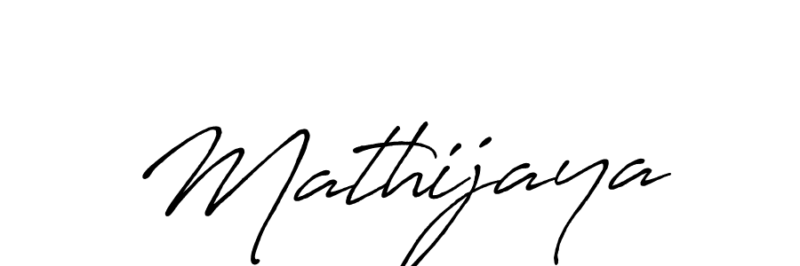 Design your own signature with our free online signature maker. With this signature software, you can create a handwritten (Antro_Vectra_Bolder) signature for name Mathijaya. Mathijaya signature style 7 images and pictures png