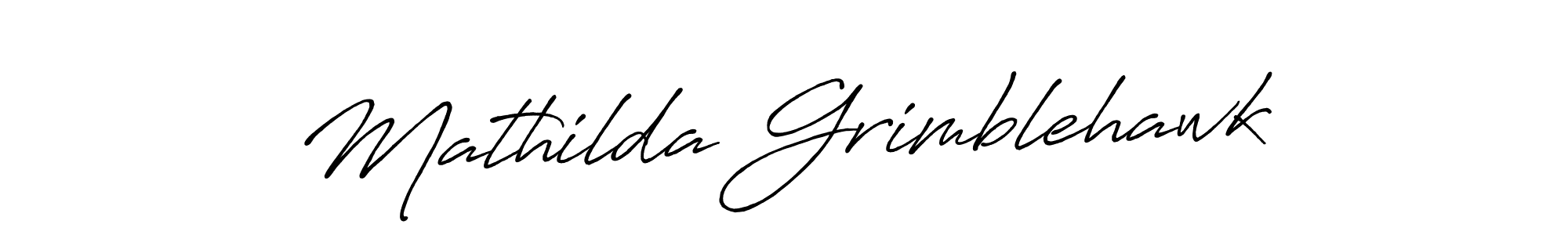 Similarly Antro_Vectra_Bolder is the best handwritten signature design. Signature creator online .You can use it as an online autograph creator for name Mathilda Grimblehawk. Mathilda Grimblehawk signature style 7 images and pictures png