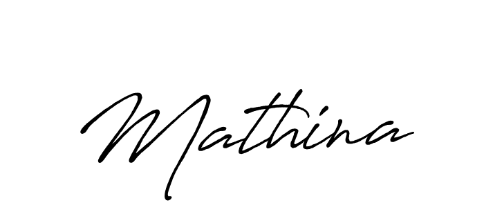 Also we have Mathina name is the best signature style. Create professional handwritten signature collection using Antro_Vectra_Bolder autograph style. Mathina signature style 7 images and pictures png