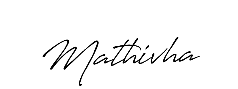 How to make Mathivha name signature. Use Antro_Vectra_Bolder style for creating short signs online. This is the latest handwritten sign. Mathivha signature style 7 images and pictures png