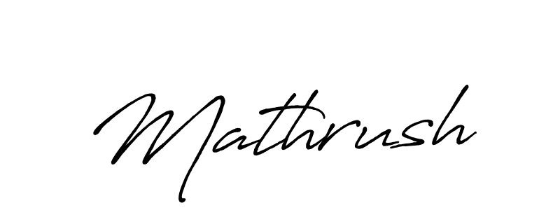 You can use this online signature creator to create a handwritten signature for the name Mathrush. This is the best online autograph maker. Mathrush signature style 7 images and pictures png