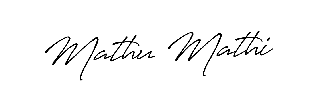 It looks lik you need a new signature style for name Mathu Mathi. Design unique handwritten (Antro_Vectra_Bolder) signature with our free signature maker in just a few clicks. Mathu Mathi signature style 7 images and pictures png