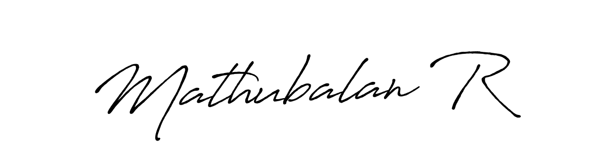 It looks lik you need a new signature style for name Mathubalan R. Design unique handwritten (Antro_Vectra_Bolder) signature with our free signature maker in just a few clicks. Mathubalan R signature style 7 images and pictures png