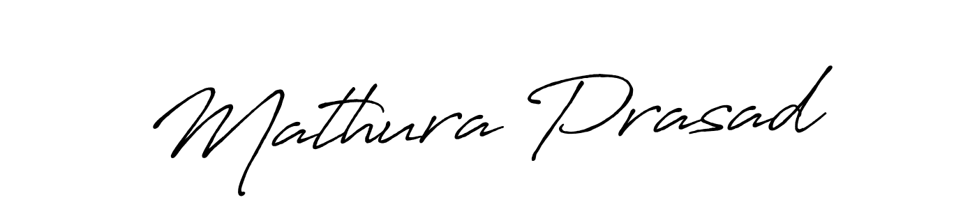 How to make Mathura Prasad signature? Antro_Vectra_Bolder is a professional autograph style. Create handwritten signature for Mathura Prasad name. Mathura Prasad signature style 7 images and pictures png