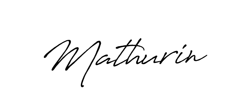 Create a beautiful signature design for name Mathurin. With this signature (Antro_Vectra_Bolder) fonts, you can make a handwritten signature for free. Mathurin signature style 7 images and pictures png