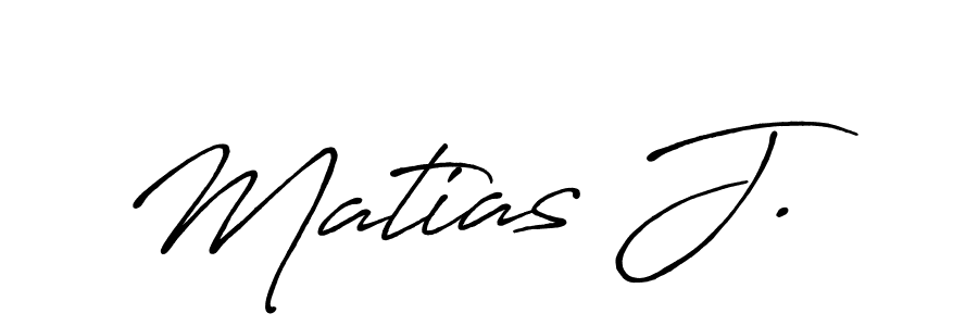 You should practise on your own different ways (Antro_Vectra_Bolder) to write your name (Matias J.) in signature. don't let someone else do it for you. Matias J. signature style 7 images and pictures png