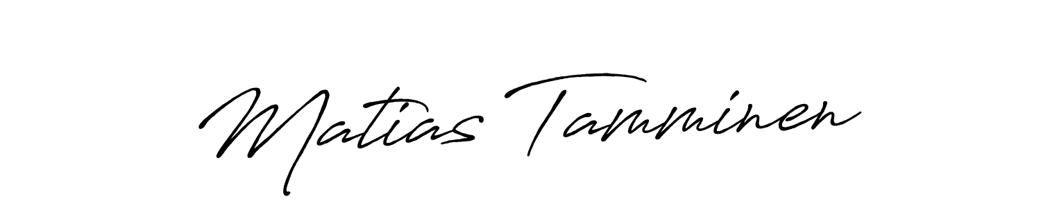 Also You can easily find your signature by using the search form. We will create Matias Tamminen name handwritten signature images for you free of cost using Antro_Vectra_Bolder sign style. Matias Tamminen signature style 7 images and pictures png