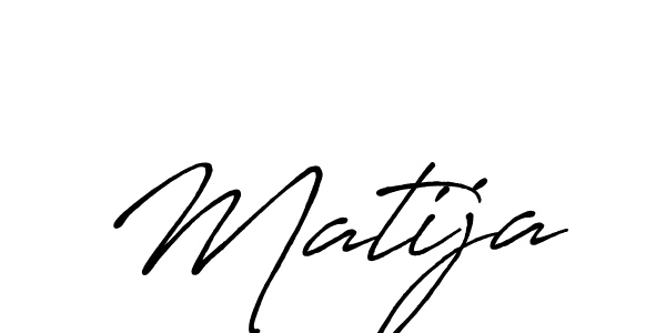 Also You can easily find your signature by using the search form. We will create Matija name handwritten signature images for you free of cost using Antro_Vectra_Bolder sign style. Matija signature style 7 images and pictures png