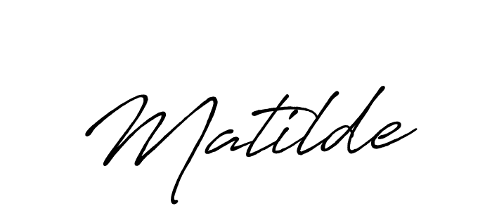 Once you've used our free online signature maker to create your best signature Antro_Vectra_Bolder style, it's time to enjoy all of the benefits that Matilde name signing documents. Matilde signature style 7 images and pictures png