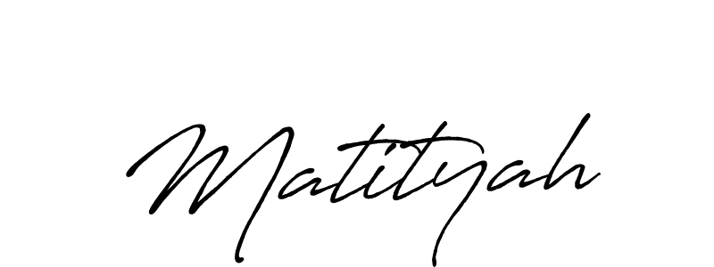 How to make Matityah signature? Antro_Vectra_Bolder is a professional autograph style. Create handwritten signature for Matityah name. Matityah signature style 7 images and pictures png