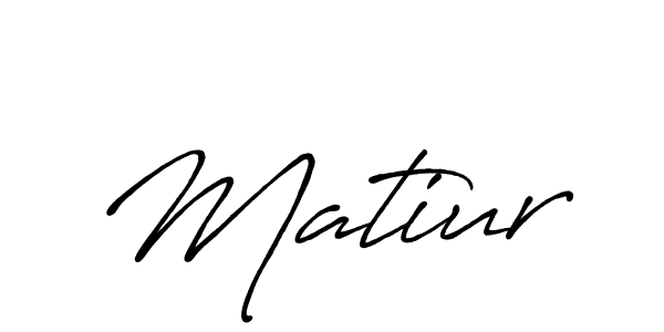 How to make Matiur signature? Antro_Vectra_Bolder is a professional autograph style. Create handwritten signature for Matiur name. Matiur signature style 7 images and pictures png