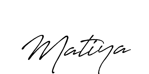 How to make Matiya signature? Antro_Vectra_Bolder is a professional autograph style. Create handwritten signature for Matiya name. Matiya signature style 7 images and pictures png