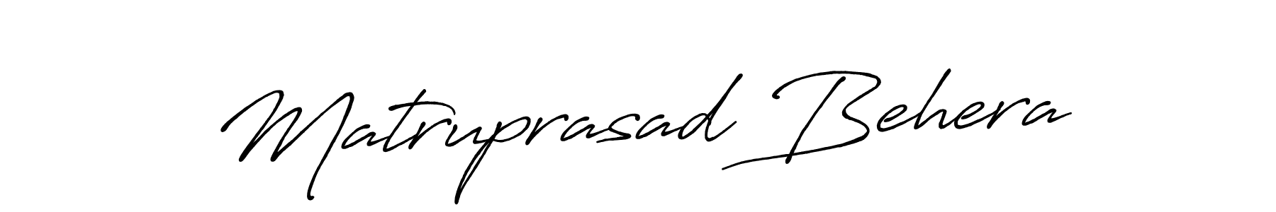 Antro_Vectra_Bolder is a professional signature style that is perfect for those who want to add a touch of class to their signature. It is also a great choice for those who want to make their signature more unique. Get Matruprasad Behera name to fancy signature for free. Matruprasad Behera signature style 7 images and pictures png