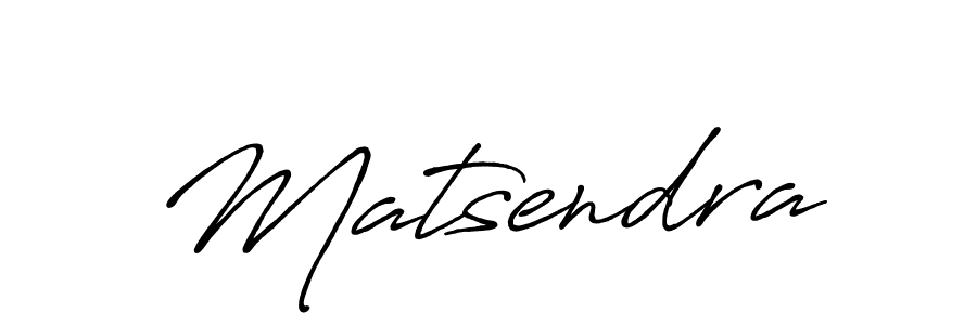 Make a beautiful signature design for name Matsendra. With this signature (Antro_Vectra_Bolder) style, you can create a handwritten signature for free. Matsendra signature style 7 images and pictures png