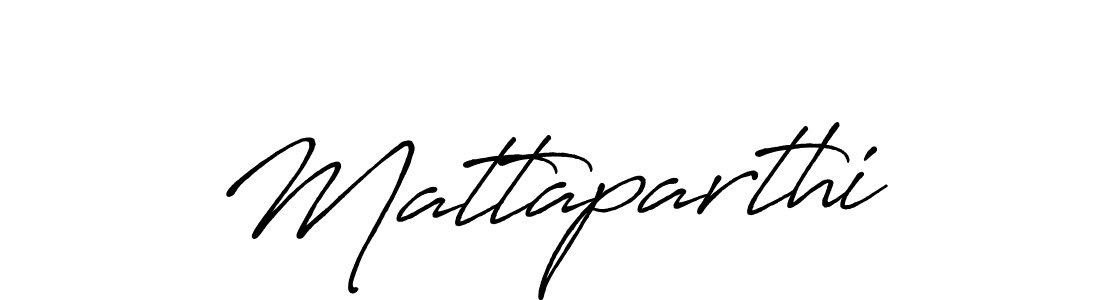 How to make Mattaparthi signature? Antro_Vectra_Bolder is a professional autograph style. Create handwritten signature for Mattaparthi name. Mattaparthi signature style 7 images and pictures png