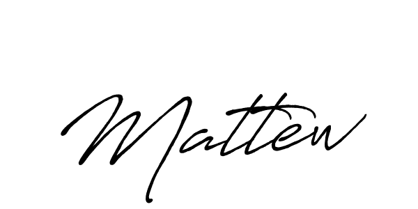 The best way (Antro_Vectra_Bolder) to make a short signature is to pick only two or three words in your name. The name Mattew include a total of six letters. For converting this name. Mattew signature style 7 images and pictures png
