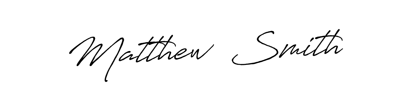 Similarly Antro_Vectra_Bolder is the best handwritten signature design. Signature creator online .You can use it as an online autograph creator for name Matthew  Smith. Matthew  Smith signature style 7 images and pictures png