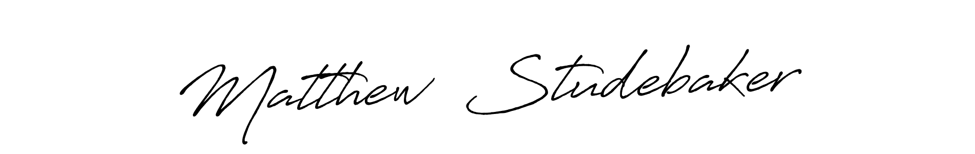 It looks lik you need a new signature style for name Matthew  Studebaker. Design unique handwritten (Antro_Vectra_Bolder) signature with our free signature maker in just a few clicks. Matthew  Studebaker signature style 7 images and pictures png