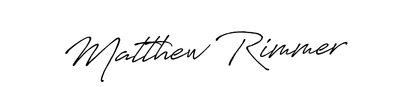 You should practise on your own different ways (Antro_Vectra_Bolder) to write your name (Matthew Rimmer) in signature. don't let someone else do it for you. Matthew Rimmer signature style 7 images and pictures png