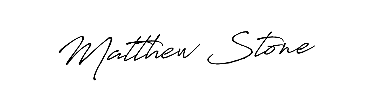 Make a beautiful signature design for name Matthew Stone. With this signature (Antro_Vectra_Bolder) style, you can create a handwritten signature for free. Matthew Stone signature style 7 images and pictures png