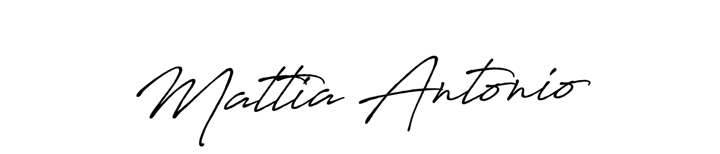 You should practise on your own different ways (Antro_Vectra_Bolder) to write your name (Mattia Antonio) in signature. don't let someone else do it for you. Mattia Antonio signature style 7 images and pictures png