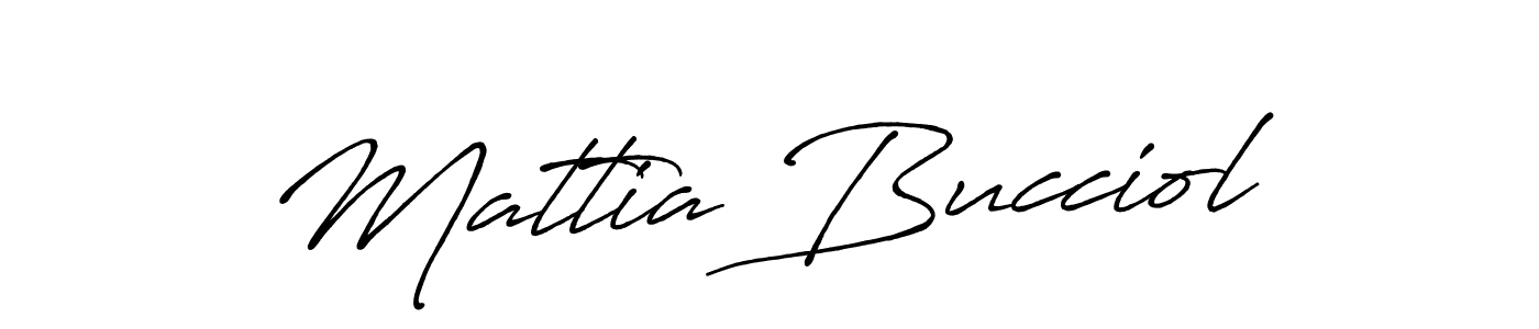 This is the best signature style for the Mattia Bucciol name. Also you like these signature font (Antro_Vectra_Bolder). Mix name signature. Mattia Bucciol signature style 7 images and pictures png