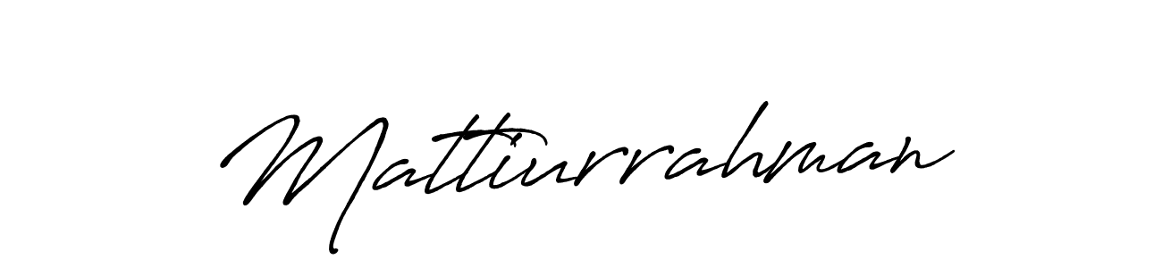 How to Draw Mattiurrahman signature style? Antro_Vectra_Bolder is a latest design signature styles for name Mattiurrahman. Mattiurrahman signature style 7 images and pictures png