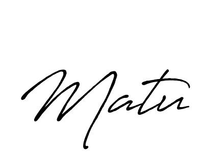 Also You can easily find your signature by using the search form. We will create Matu name handwritten signature images for you free of cost using Antro_Vectra_Bolder sign style. Matu signature style 7 images and pictures png