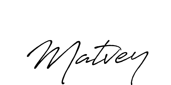 How to make Matvey signature? Antro_Vectra_Bolder is a professional autograph style. Create handwritten signature for Matvey name. Matvey signature style 7 images and pictures png
