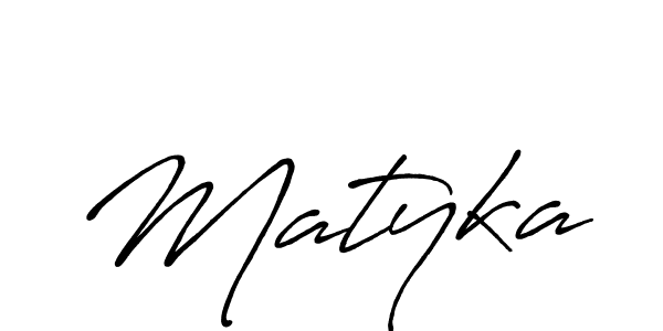 if you are searching for the best signature style for your name Matyka. so please give up your signature search. here we have designed multiple signature styles  using Antro_Vectra_Bolder. Matyka signature style 7 images and pictures png