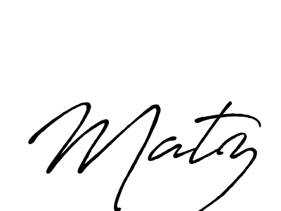 if you are searching for the best signature style for your name Matz. so please give up your signature search. here we have designed multiple signature styles  using Antro_Vectra_Bolder. Matz signature style 7 images and pictures png