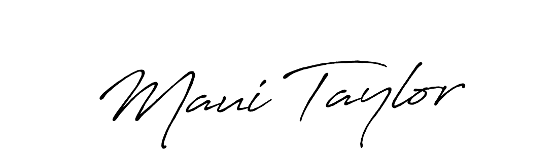 How to Draw Maui Taylor signature style? Antro_Vectra_Bolder is a latest design signature styles for name Maui Taylor. Maui Taylor signature style 7 images and pictures png