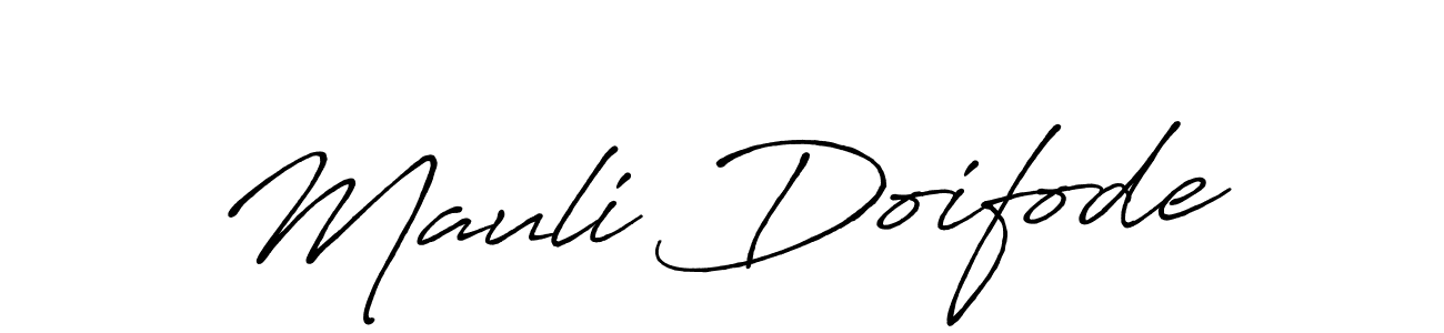 How to make Mauli Doifode signature? Antro_Vectra_Bolder is a professional autograph style. Create handwritten signature for Mauli Doifode name. Mauli Doifode signature style 7 images and pictures png