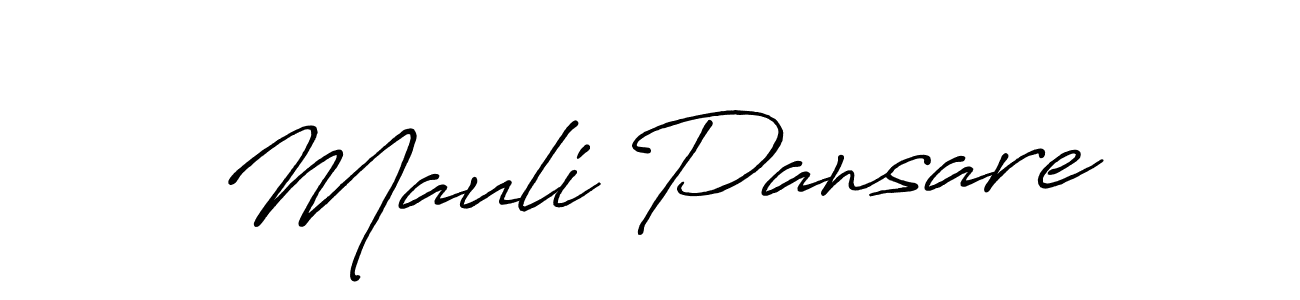 if you are searching for the best signature style for your name Mauli Pansare. so please give up your signature search. here we have designed multiple signature styles  using Antro_Vectra_Bolder. Mauli Pansare signature style 7 images and pictures png