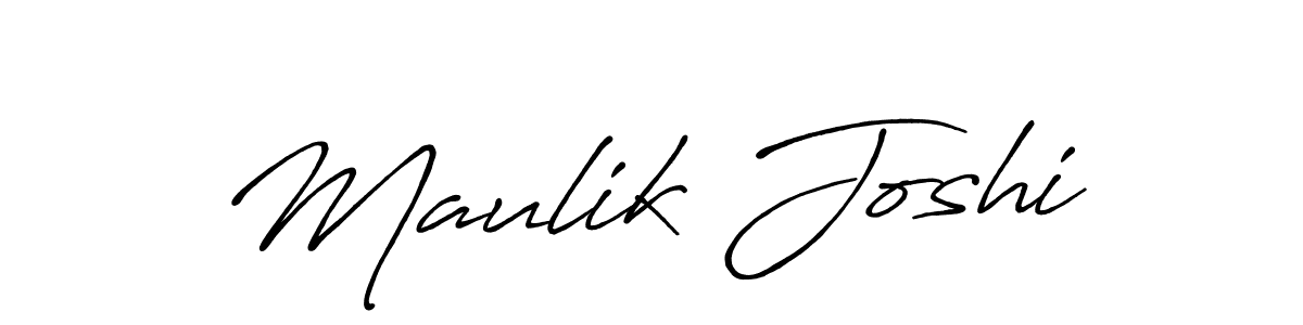 How to Draw Maulik Joshi signature style? Antro_Vectra_Bolder is a latest design signature styles for name Maulik Joshi. Maulik Joshi signature style 7 images and pictures png