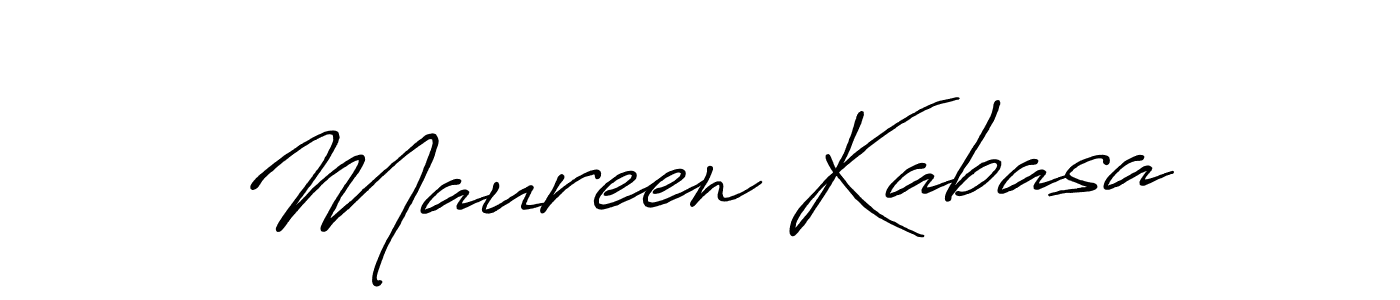 Antro_Vectra_Bolder is a professional signature style that is perfect for those who want to add a touch of class to their signature. It is also a great choice for those who want to make their signature more unique. Get Maureen Kabasa name to fancy signature for free. Maureen Kabasa signature style 7 images and pictures png