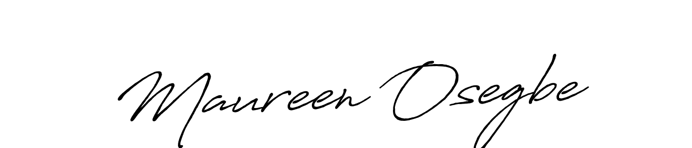 The best way (Antro_Vectra_Bolder) to make a short signature is to pick only two or three words in your name. The name Maureen Osegbe include a total of six letters. For converting this name. Maureen Osegbe signature style 7 images and pictures png