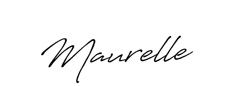 How to make Maurelle signature? Antro_Vectra_Bolder is a professional autograph style. Create handwritten signature for Maurelle name. Maurelle signature style 7 images and pictures png