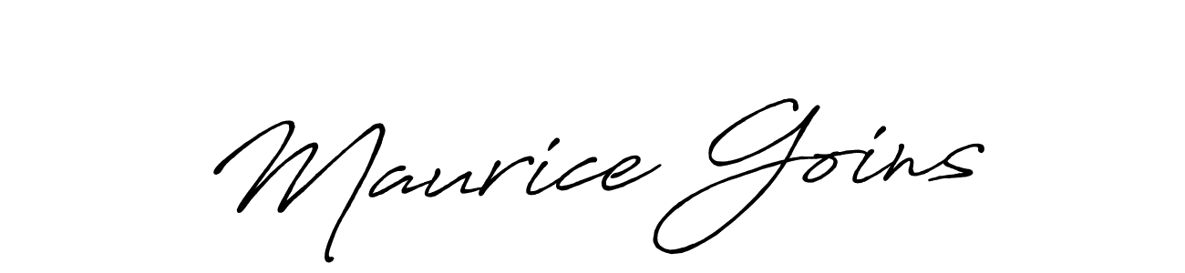 This is the best signature style for the Maurice Goins name. Also you like these signature font (Antro_Vectra_Bolder). Mix name signature. Maurice Goins signature style 7 images and pictures png