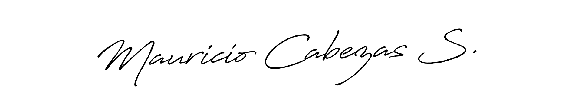 You can use this online signature creator to create a handwritten signature for the name Mauricio Cabezas S.. This is the best online autograph maker. Mauricio Cabezas S. signature style 7 images and pictures png