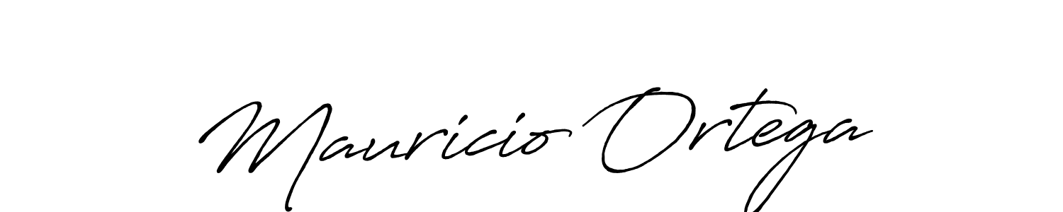 How to make Mauricio Ortega signature? Antro_Vectra_Bolder is a professional autograph style. Create handwritten signature for Mauricio Ortega name. Mauricio Ortega signature style 7 images and pictures png