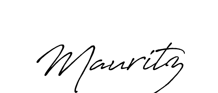 How to make Mauritz name signature. Use Antro_Vectra_Bolder style for creating short signs online. This is the latest handwritten sign. Mauritz signature style 7 images and pictures png