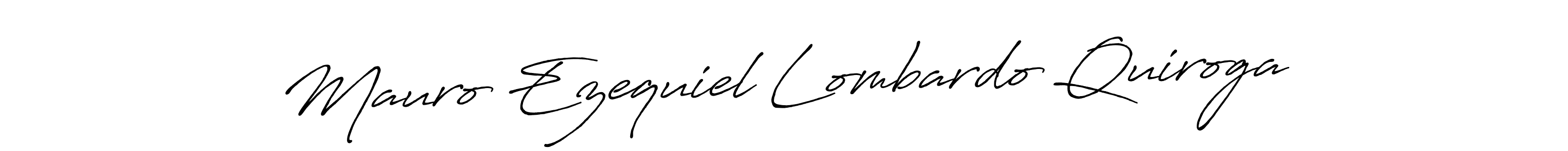 Use a signature maker to create a handwritten signature online. With this signature software, you can design (Antro_Vectra_Bolder) your own signature for name Mauro Ezequiel Lombardo Quiroga. Mauro Ezequiel Lombardo Quiroga signature style 7 images and pictures png