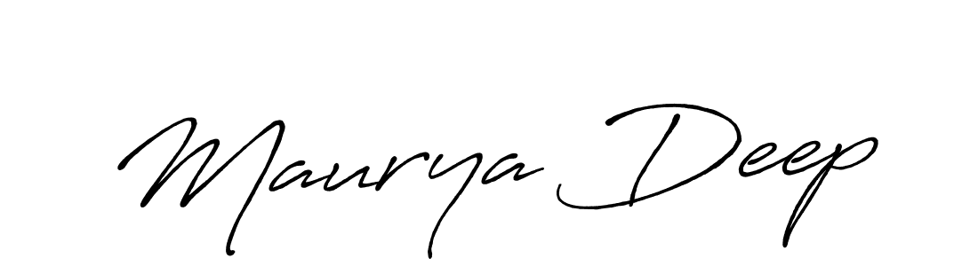 Best and Professional Signature Style for Maurya Deep. Antro_Vectra_Bolder Best Signature Style Collection. Maurya Deep signature style 7 images and pictures png