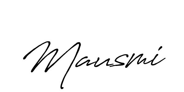 Also You can easily find your signature by using the search form. We will create Mausmi name handwritten signature images for you free of cost using Antro_Vectra_Bolder sign style. Mausmi signature style 7 images and pictures png