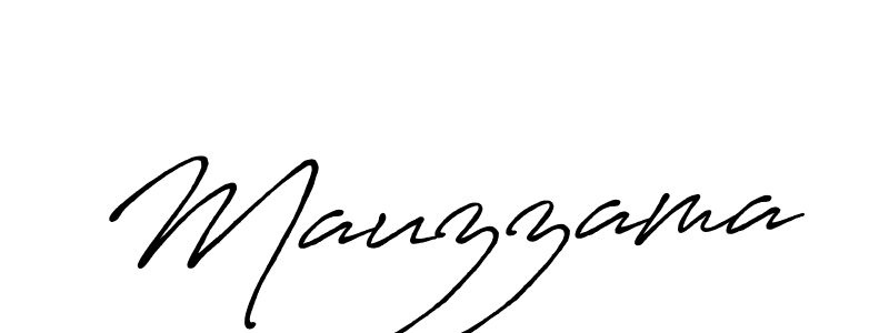 It looks lik you need a new signature style for name Mauzzama. Design unique handwritten (Antro_Vectra_Bolder) signature with our free signature maker in just a few clicks. Mauzzama signature style 7 images and pictures png